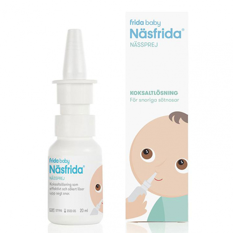 Frida Baby Näsfrida Nässpray Koksaltlösning i gruppen Babytillbehör / Sköta / Hygienartiklar hos Bonti (FRBA500000971)