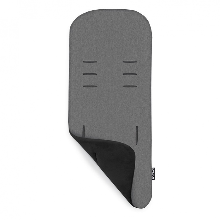 Inovi Memory Foam Vändbar Sittdyna Svart/Grå i gruppen Kampanjer / Outlet / Outlet Barnvagnar & tillbehör / Outlet Barnvagnstillbehör hos Bonti (INOV1200212012214)