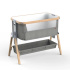 Inovi Air Bedside Crib Grey Melange i gruppen Babytillbehör / Sova / Sängar hos Bonti (INOV51304-00)