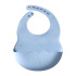 Jack o Juno Poppy Haklapp Pale Blue i gruppen Babytillbehör / Äta och mata / Haklappar hos Bonti (JAJUD425PB-O)