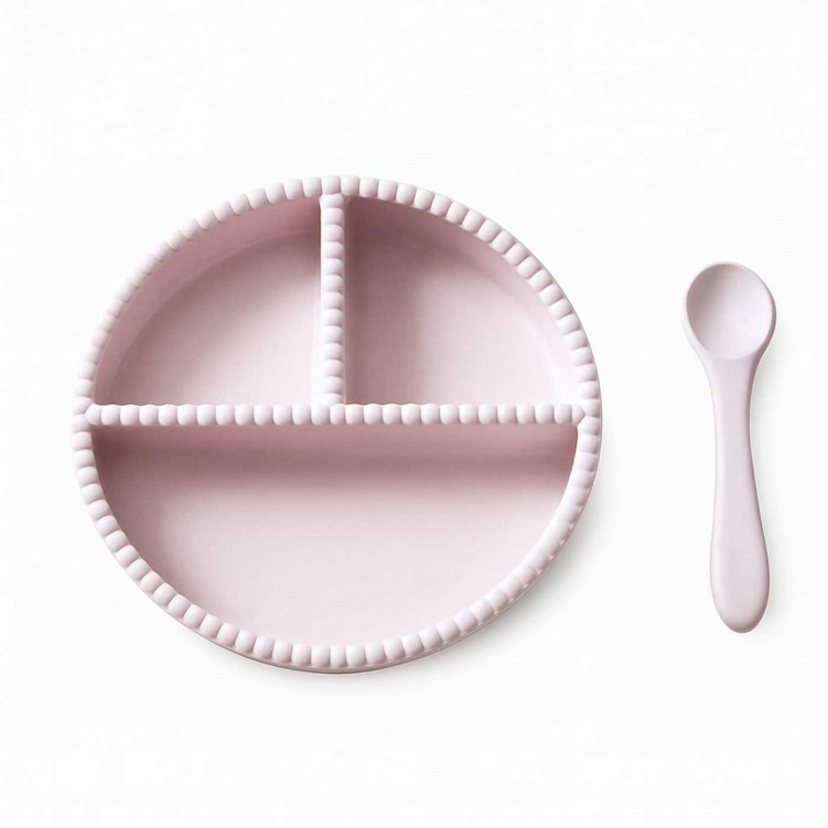 Jack o Juno Bubble Barnservis Light Pink i gruppen Babytillbehör / Äta och mata / Serviser hos Bonti (JAJUD429LP-O)