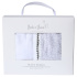 Jack o Juno Muslinfilt Pearl & Giraffe Gray 2-pack i gruppen Babytillbehör / Sova / Swaddles hos Bonti (JAJUN313PG-O)