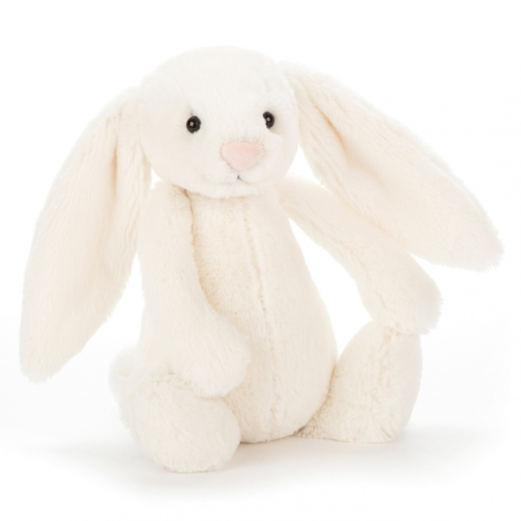 Jellycat Bashful Cream Bunny Gosedjur M i gruppen Leksaker / Gosedjur och snuttefiltar / Gosedjur hos Bonti (JECABAS3BCN)