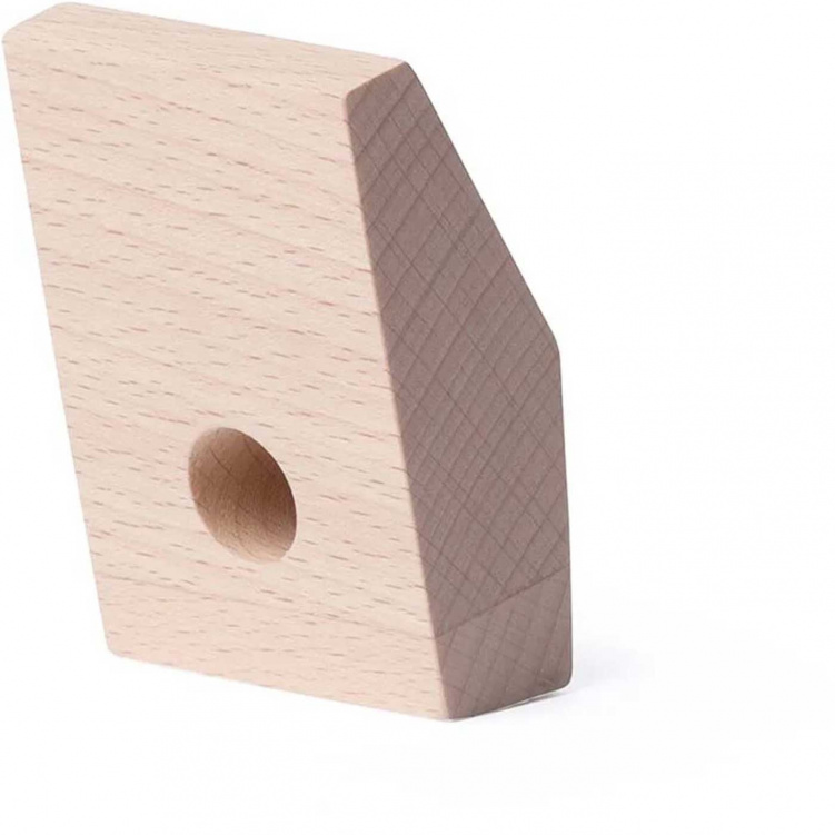 KAOS Klapp Väggkrok för Matstol Ek Natural i gruppen Möbler och inredning / Matstolar och tillbehör / KAOS Klapp hos Bonti (KAOSKLA-HOO-REC-OAK)