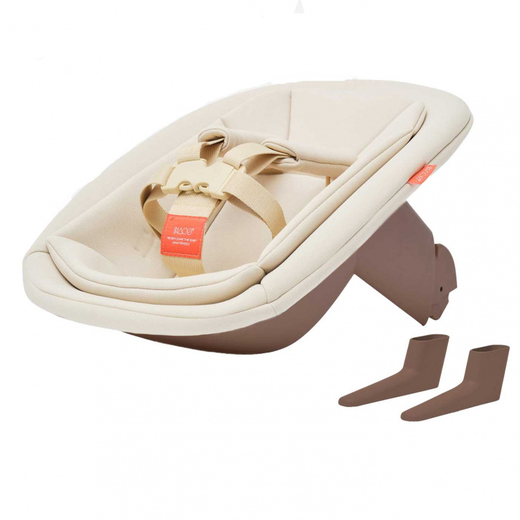 KAOS Klapp Babysits Mocca Brown i gruppen Möbler och inredning / Matstolar och tillbehör hos Bonti (KAOSNEW-REC-MOC-BRO)