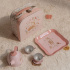 Little Dutch Teservis i väska Rosa Fairy Garden i gruppen Babytillbehör / Äta och mata / Serviser hos Bonti (LD2013746)