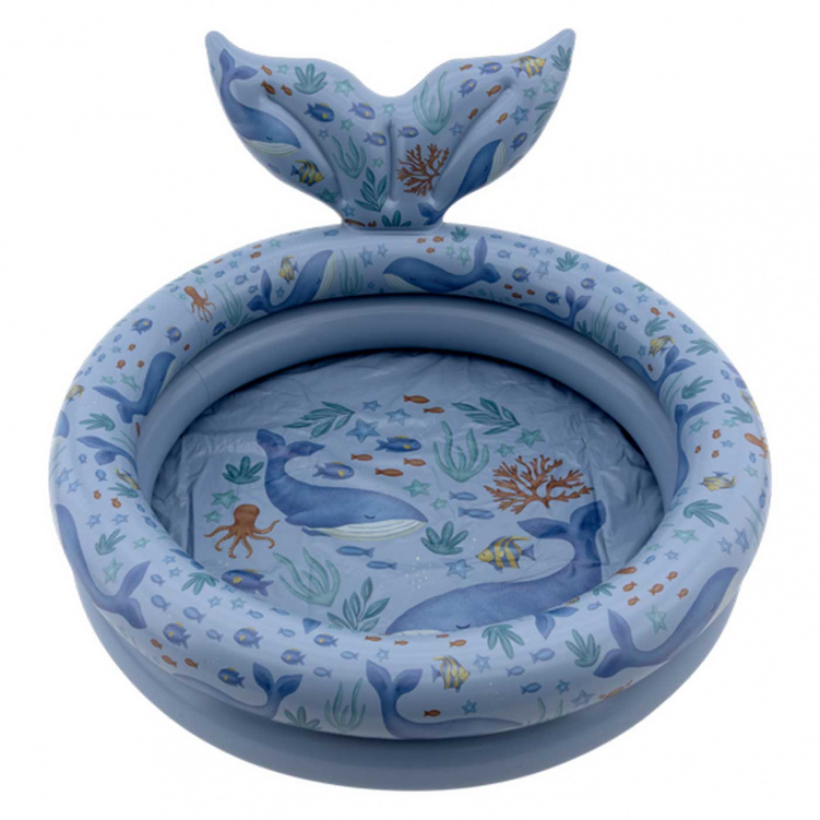 Little Dutch Pool med fena Ocean World 80cm i gruppen Leksaker / Utomhusleksaker / Pooler hos Bonti (LD2016378)