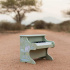 Little Dutch Piano Grön Safari Friends i gruppen Leksaker / Musikleksaker hos Bonti (LD7476)