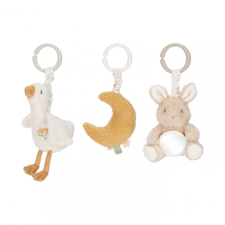 Little Dutch Aktivitetshängen 3 st Newborn i gruppen Leksaker / Babyleksaker / Aktivitetsleksaker hos Bonti (LD8420)