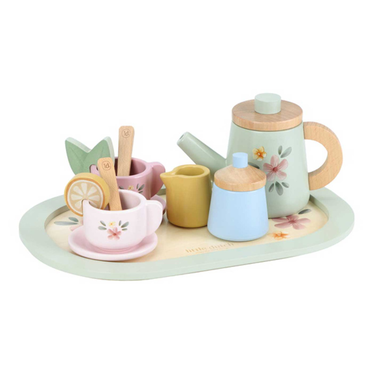 Little Dutch Teset i trä i gruppen Leksaker / Lilla hemmet & rollekar hos Bonti (LDLD2507)