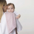 Les Enfants Snuttefiltar Bambu Muslin 3-pack Vit/Rosa i gruppen Babytillbehör / Sova / Swaddles hos Bonti (LEEN02-0101)