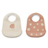 Liewood Tilda Haklapp Shell/Pale Tuscany 2-Pack i gruppen Kampanjer / Outlet / Outlet Babytillbehör / Outlet Äta & mata hos Bonti (LIEWLW15128-1503)