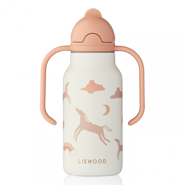 Liewood Kimmie Vattenflaska Dream/Ecru 250 ml i gruppen Babytillbehör / Äta och mata / Muggar, flaskor och glas hos Bonti (LIEWLW19618-2336)