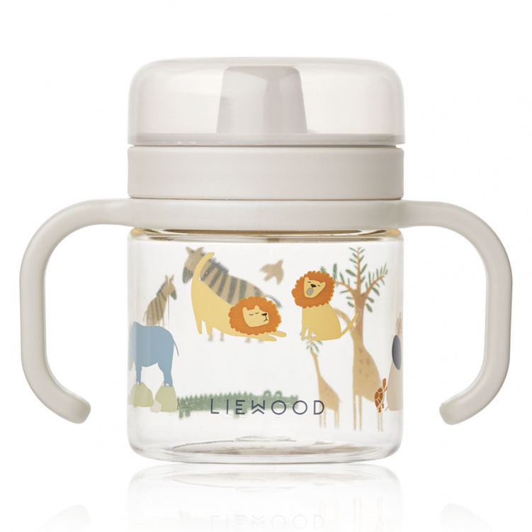 Liewood Kylo Tritan Pipmugg All Together/Sandy 280 ml i gruppen Babytillbehör / Äta och mata / Muggar, flaskor och glas hos Bonti (LIEWLW19684-1499)