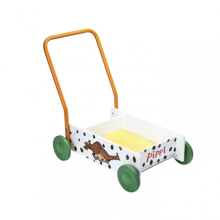 Pippi Lära Gå Vagn Prickig i gruppen Leksaker / Populära varumärken / Micki Leksaker hos Bonti (MCK44386300)