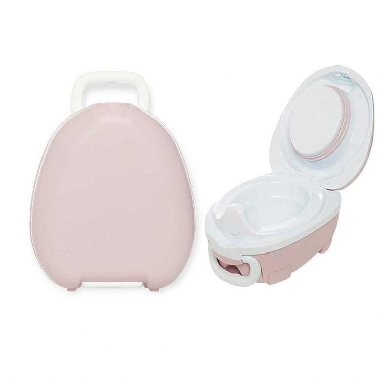 My Carry Potty Bärbar Potta Pastellrosa i gruppen Babytillbehör / Sköta / Pottor hos Bonti (MCP032)