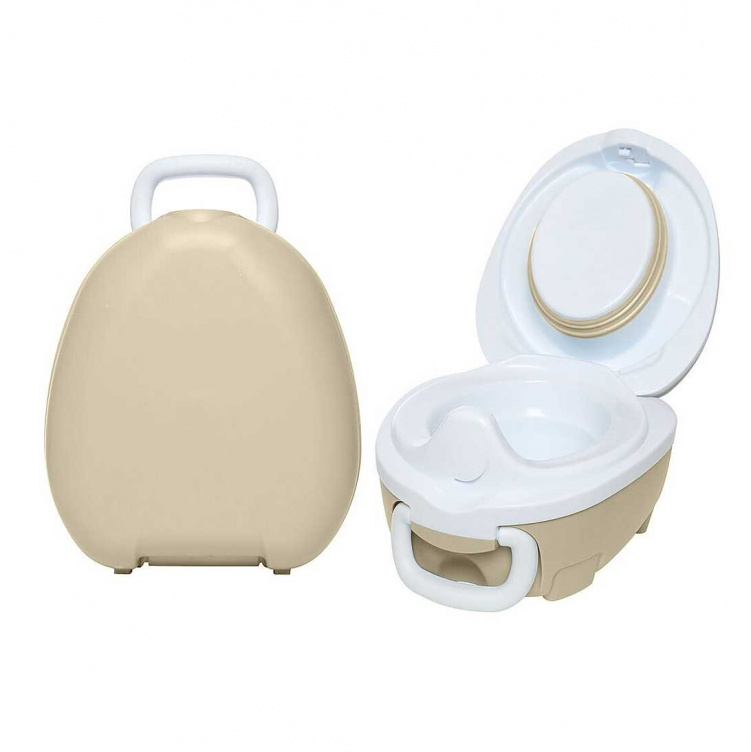 My Carry Potty Bärbar Potta Naturbeige i gruppen Babytillbehör / Sköta / Pottor hos Bonti (MCP034)