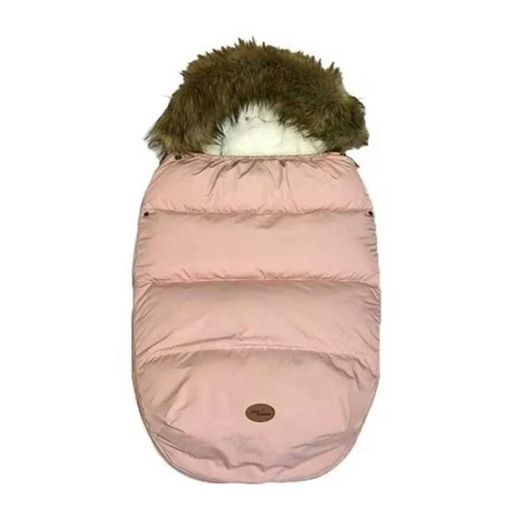 Mini Dreams Åkpåse Päls Rosa i gruppen Barnvagnar / Barnvagnstillbehör / Åkpåsar hos Bonti (MIDR2020-04-16)