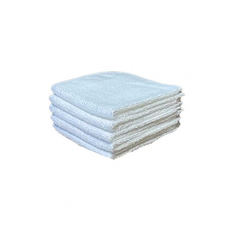 Mini Dreams Tvättlappar 5-pack Vit i gruppen Babytillbehör / Sköta / Tvättlappar hos Bonti (MIDR7600-01)