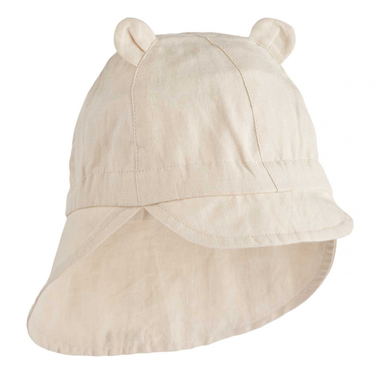 Liewood Gorm Solhatt Linne Sandy i gruppen Resa med barn / Sol och bad / Solhattar hos Bonti (MOM-LW17695-5060)