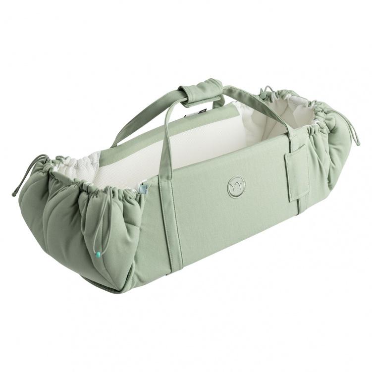 Najell Babynest SleepCarrier X Agave Green i gruppen Barnvagnar / Barnvagnstillbehör / Mjukliftar hos Bonti (NAJEN20110801)