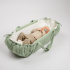 Najell Babynest SleepCarrier X Agave Green i gruppen Barnvagnar / Barnvagnstillbehör / Mjukliftar hos Bonti (NAJEN20110801)