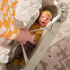 Najell Babynest SleepCarrier X Agave Green i gruppen Barnvagnar / Barnvagnstillbehör / Mjukliftar hos Bonti (NAJEN20110801)
