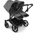 Bugaboo Donkey 6 Tvillingvagn Moon Grey i gruppen Barnvagnar / Varumärken / Bugaboo / Bugaboo Donkey 6 hos Bonti (PKT-BGBDonkey610)