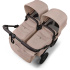 Bugaboo Donkey 6 Tvillingvagn Desert Taupe Melange i gruppen Barnvagnar / Varumärken / Bugaboo / Bugaboo Donkey 6 hos Bonti (PKT-BGBDonkey611)
