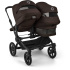 Bugaboo Donkey 6 Syskonvagn Cocoa Brown i gruppen Barnvagnar / Varumärken / Bugaboo / Bugaboo Donkey 6 hos Bonti (PKT-BGBDonkey61)