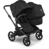 Bugaboo Donkey 6 Syskonvagn Heritage Black i gruppen Barnvagnar / Varumärken / Bugaboo / Bugaboo Donkey 6 hos Bonti (PKT-BGBDonkey62)