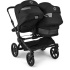 Bugaboo Donkey 6 Syskonvagn Heritage Black i gruppen Barnvagnar / Varumärken / Bugaboo / Bugaboo Donkey 6 hos Bonti (PKT-BGBDonkey62)