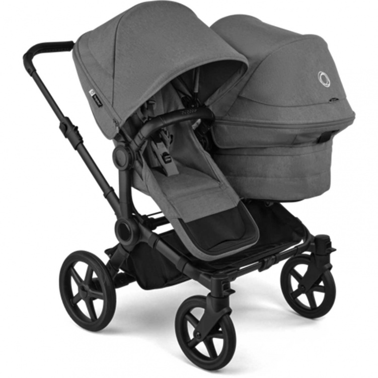 Bugaboo Donkey 6 Syskonvagn Moon Grey i gruppen Barnvagnar / Varumärken / Bugaboo / Bugaboo Donkey 6 hos Bonti (PKT-BGBDonkey64)