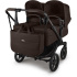 Bugaboo Donkey 6 Tvillingvagn Cocoa Brown i gruppen Barnvagnar / Varumärken / Bugaboo / Bugaboo Donkey 6 hos Bonti (PKT-BGBDonkey67)