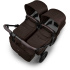 Bugaboo Donkey 6 Tvillingvagn Cocoa Brown i gruppen Barnvagnar / Varumärken / Bugaboo / Bugaboo Donkey 6 hos Bonti (PKT-BGBDonkey67)