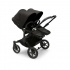 Bugaboo Donkey 5 Twin Komplett Black/Midnight Black i gruppen Barnvagnar / Varumärken / Bugaboo / Bugaboo Desert Taupe hos Bonti (PKTbdonkey5)