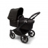 Bugaboo Donkey 5 Twin Komplett Black/Midnight Black i gruppen Barnvagnar / Varumärken / Bugaboo / Bugaboo Desert Taupe hos Bonti (PKTbdonkey5)