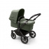 Bugaboo Donkey 5 Twin Komplett Black/Forest Green  i gruppen Barnvagnar / Varumärken / Bugaboo / Bugaboo Desert Taupe hos Bonti (PKTbdonkey7)