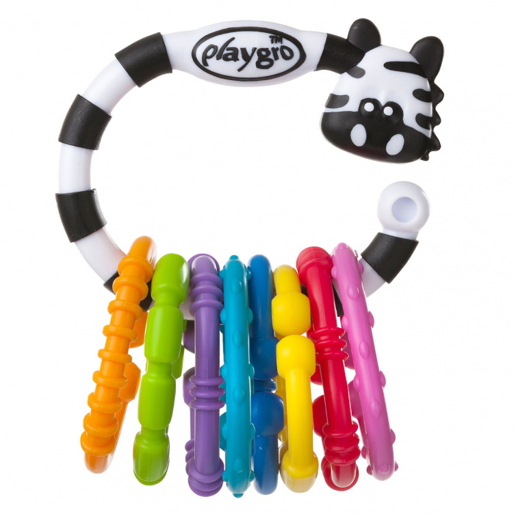 Playgro Zebra 9 links Aktivitetsleksak i gruppen Leksaker / Babyleksaker / Aktivitetsleksaker hos Bonti (PLGR184558)