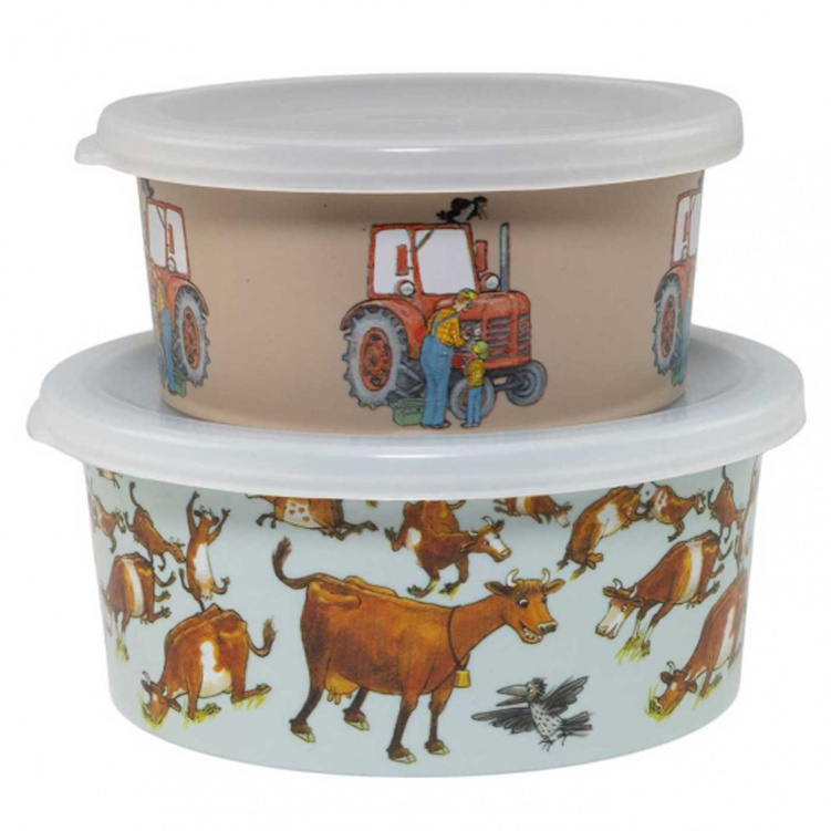 Mamma Mu Snackbox 2-pack i gruppen Babytillbehör / Äta och mata / Matförvaring hos Bonti (RAST4410)