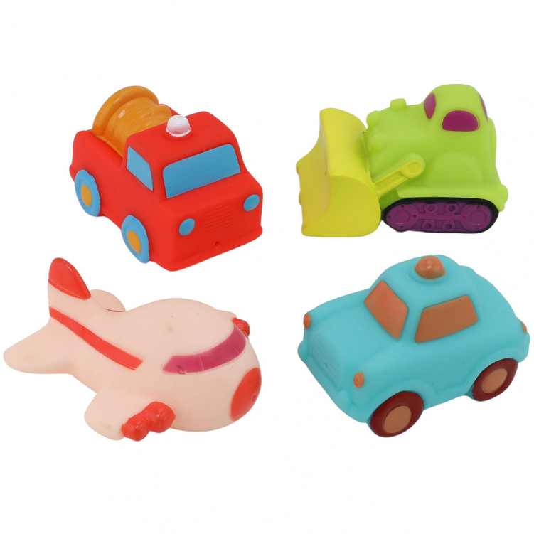 Rätt Start Badleksaker Trafik 4-pack i gruppen Leksaker / Badleksaker hos Bonti (RAST7819)