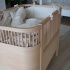 Sebra Växasäng Baby & Junior Wooden Edition i gruppen Babytillbehör / Sova / Sängar hos Bonti (SEBR200130043)