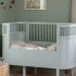 Sebra Växasäng Baby & Junior Mist Green i gruppen Babytillbehör / Sova / Sängar hos Bonti (SEBR200130044)