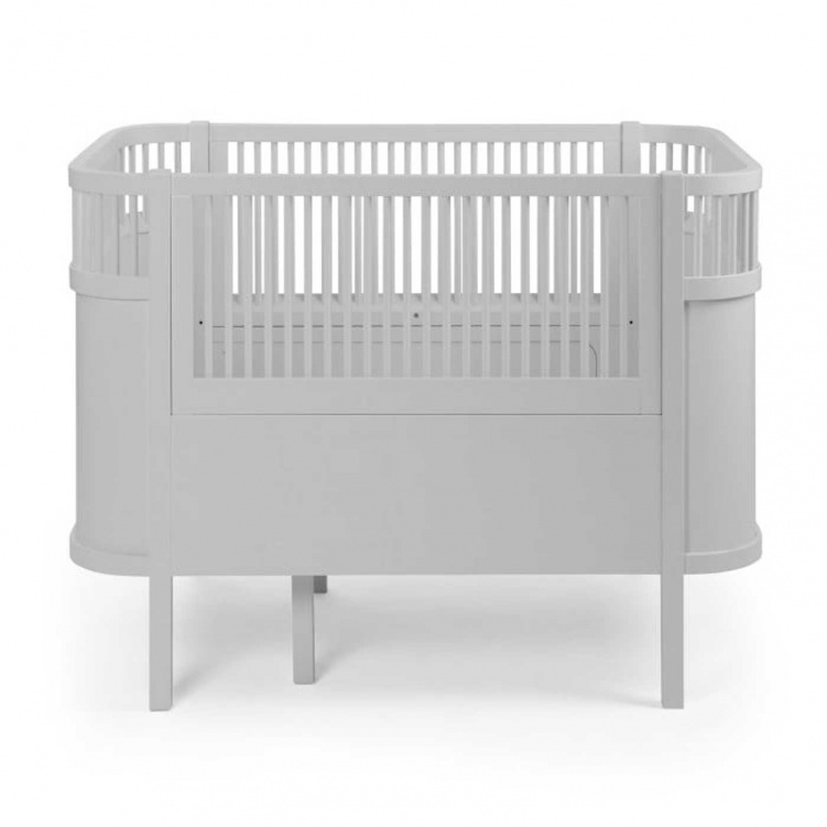 Sebra Växasäng Baby & Junior Stone Grey i gruppen Babytillbehör / Sova / Sängar hos Bonti (SEBR200130060)