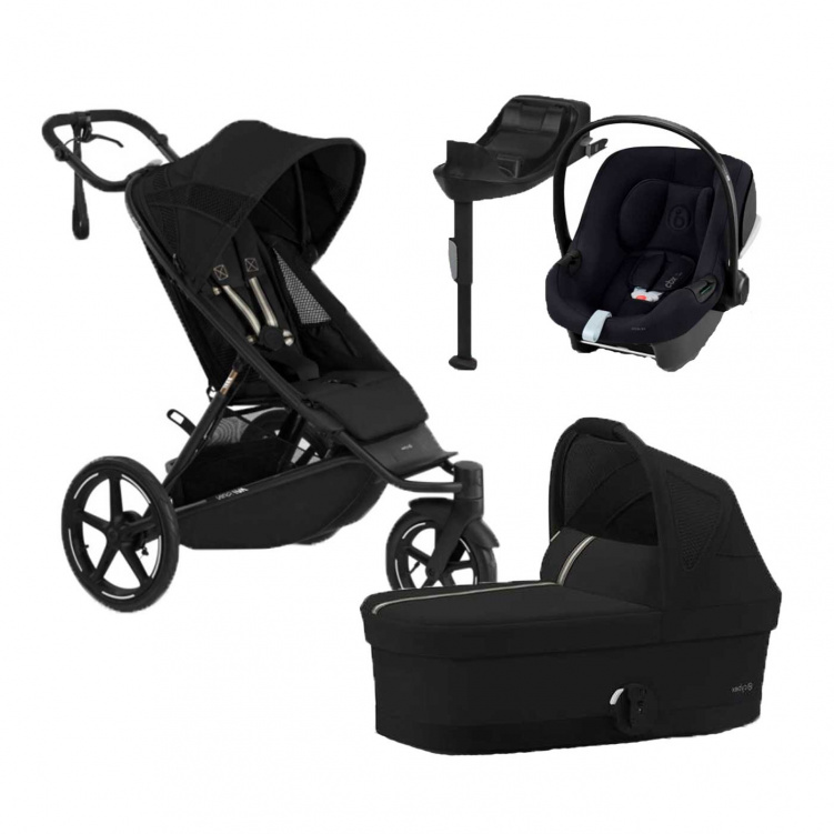 Cybex Avi Spin Duovagn + Aton B2 i gruppen Barnvagnar / Varumärken / Cybex / Cybex Avi Spin hos Bonti (SET-AVSPNDUVGNATNB2)