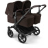 Bugaboo Donkey 6 Tvillingvagn + Otter Babyskydd i gruppen Barnvagnar / Varumärken / Bugaboo / Bugaboo Donkey 6 hos Bonti (SET-BGBD6TWNOTR)