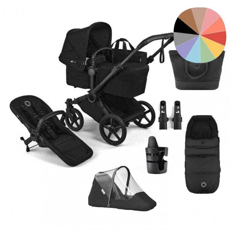 Bugaboo Donkey 6 Barnvagn + Tillbehör i gruppen Barnvagnar / Varumärken / Bugaboo / Bugaboo Donkey 6 hos Bonti (SET-BGBDNK62)