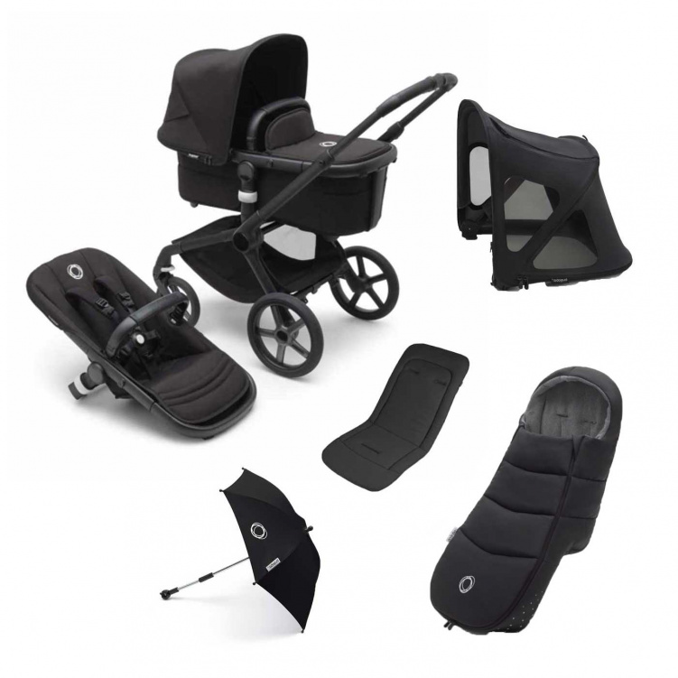 Bugaboo Fox 5 + tillbehörspaket i gruppen Barnvagnar / Varumärken / Bugaboo / Bugaboo Fox 5 hos Bonti (SET-BUBOtill1)