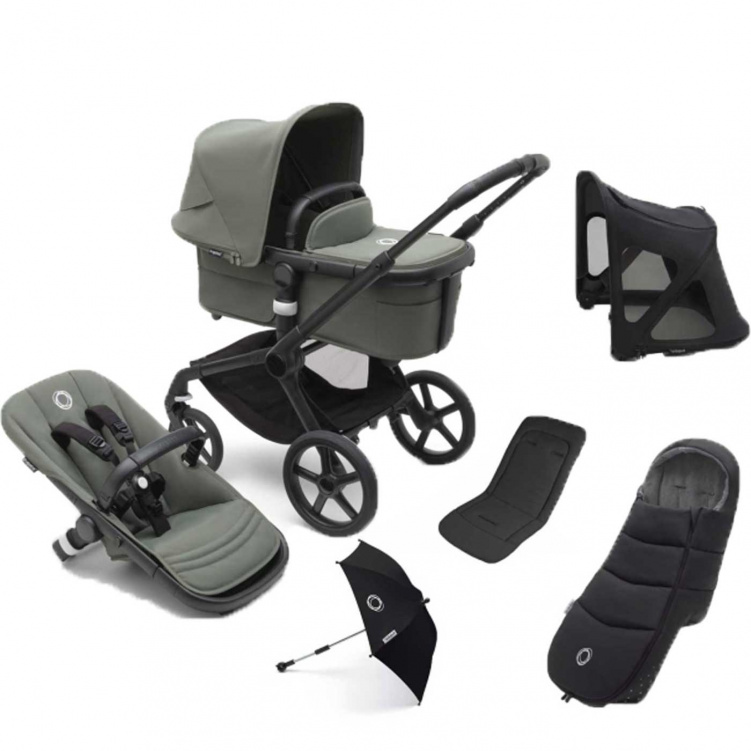 Bugaboo Fox 5 + tillbehörspaket i gruppen Barnvagnar / Varumärken / Bugaboo / Bugaboo Fox 5 hos Bonti (SET-BUBOtill1)
