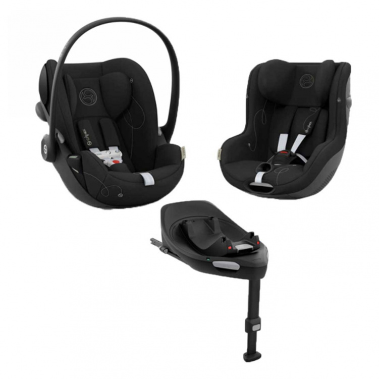 Cybex Cloud G + Sirona G + Base G i gruppen Bilbarnstolar / Varumärken / Cybex hos Bonti (SET-CLDBasSrna)